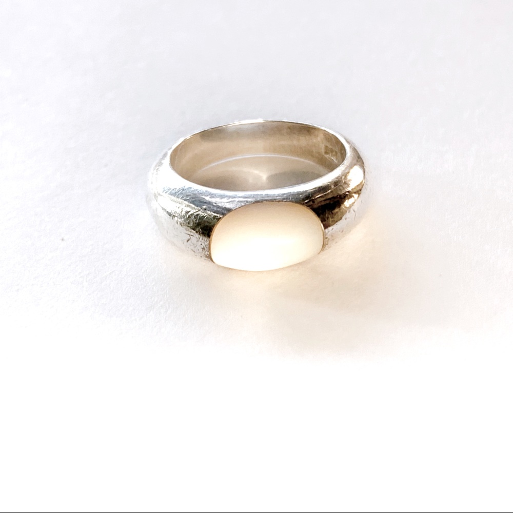 Sterling Silver Moonstone Ring size 5.5